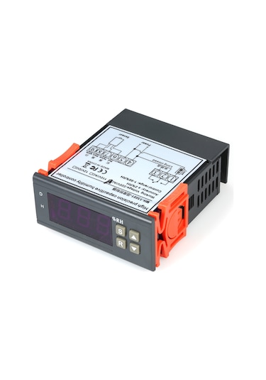 10a 220v Mini Dijital Hava Nem Kontrol Kontrol Cihazı Ölçüm Aralığı %1 %99 Sensörlü