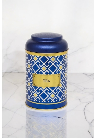 Ef115-96 Turkish Blue Tea Desenli Baharatlık 1,1 Lt Çok Renkli