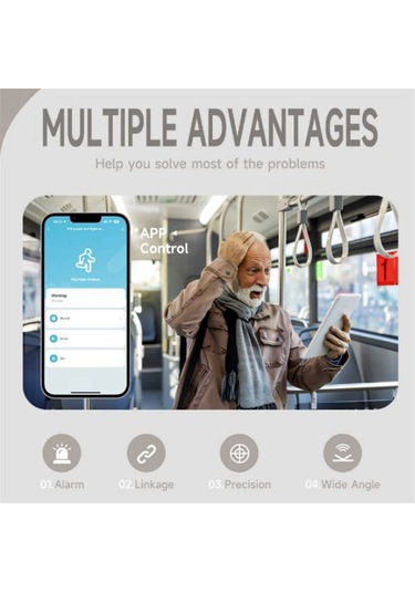 Anjiexun Tuya Akıllı İnsan Hareket Sensörü Wifi İnsan Vücudu Pır Hareketini Algılar