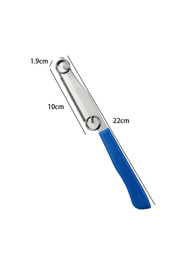 Suntek Sebze Dilimleme Bıçağı Mutfak Gadget Ev Için Kolay Mavi Diğer