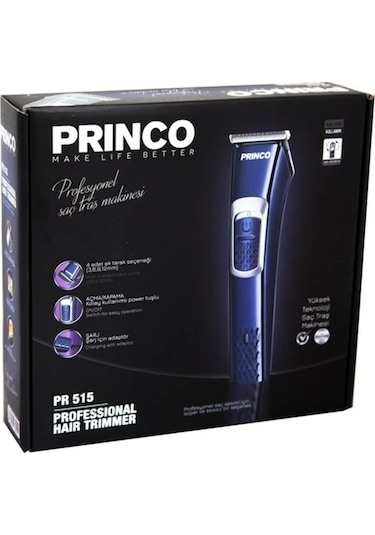 Princo PR 515 Profesyonel Şarjlı Tıraş Makinesi