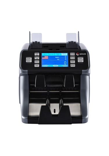 Mühlen Falcon K88 Yazıcılı Hafızalı İki Katlı Fitnessli Karışık Para Sayma Makinesi İstifleme