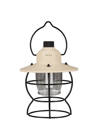 Şarj Edilebilir Led Kamp Lambası - Güçlü Aydınlatmalı Beyaz Beyaz