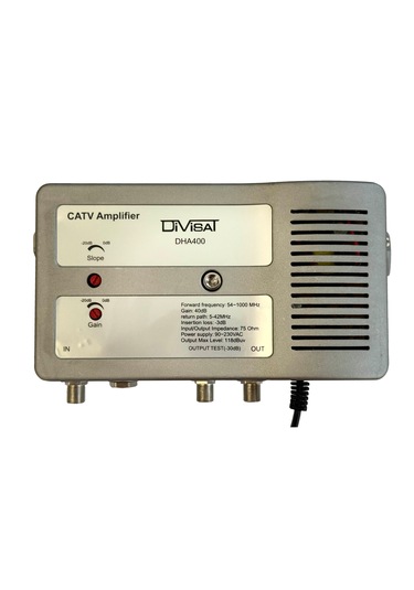 Divisat Dha 400 Hat Yükseltici Amplifier 40db - Zamak Kasa