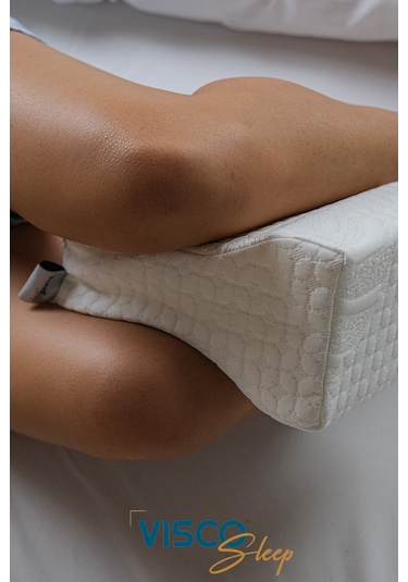 Bacak Arası Visco Yastık Viskon Kılıflı 25x19x13 Cm