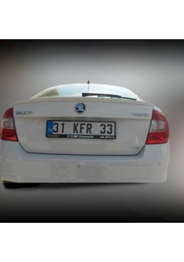 Skoda Rapid Sd Boyalı Anatomik Spoiler