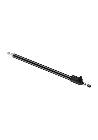 Lemestar Teleskopik Metal Uzatma Çubuğu, 3/8" Ve 1/4" Vidalı Uçlar, 45-74cm Uzunluk Ayarı, Işık/mikrofon Stantı İçin