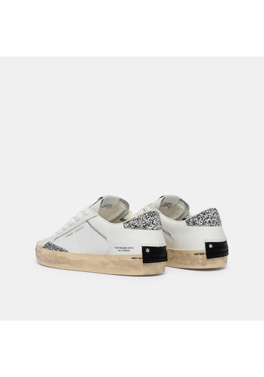 Sneaker Kadın 29000pp8.10 Crime London Dıstressed 10/c08l White Beyaz