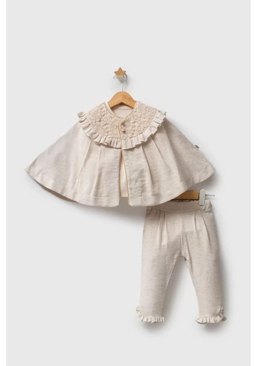 Tongs Baby 3'lü Takım 8014 Ekru Çok Renkli