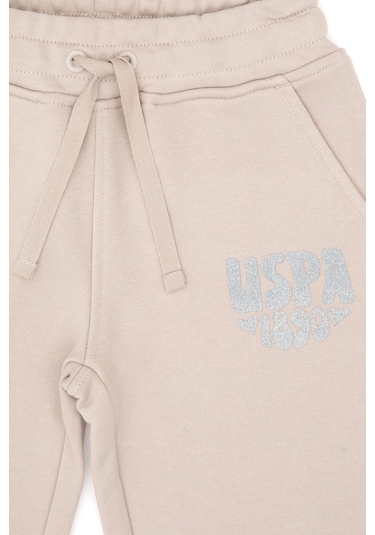 U.s. Polo Assn. Kız Çocuk Taş Eşofman Altı 50316849-vr049 Tas