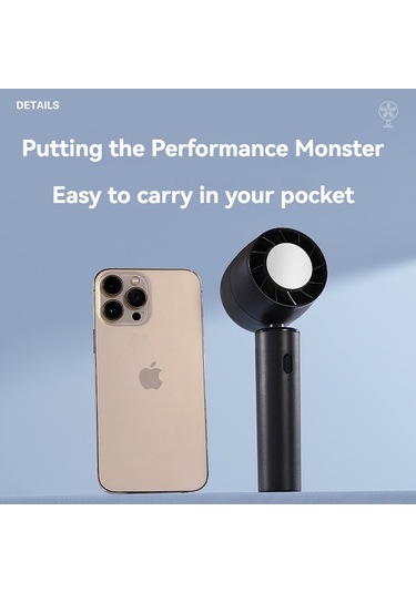 Soulader Taşınabilir Usb Şarjlı Mini El Fanı, Yarı İletken Soğutma Teknolojili, Serinletici Ve Hafif Tasarım, Seyahat Ve Ofis Kullanımı İçin Pratik