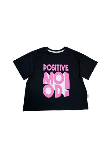 İspanyol Paça Kız Çocuk Alt Üst Takım Siyah