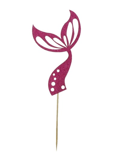 Homyl 5 Adet Yenilik Denizkızı Kuyruğu Yanıp Sönen Pembe Pembe