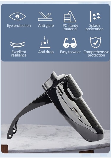 Yulong Hallow 180 Geniş Görüşlü Pc Kaynak Maskesi Siyah S