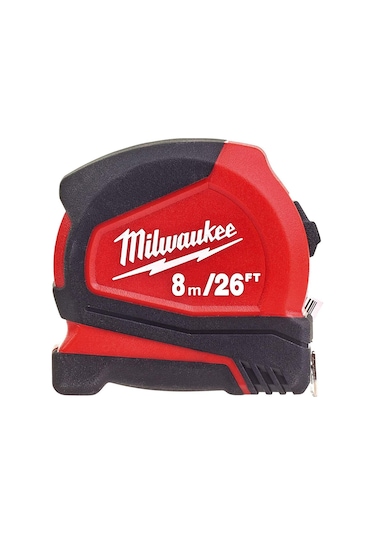 Milwaukee T4932459596 Ağır Hizmet Tipi Pro Kompakt Şerit Metre 8m