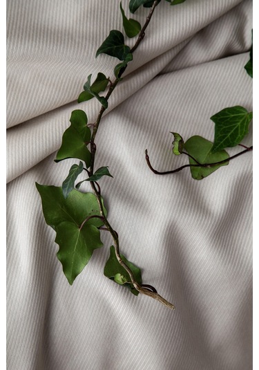 Tek Kişilik Tanya Bej Nevresimli Bambu Pike Takımı Bej