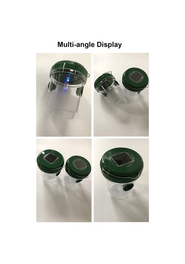 Singree Güneş Enerjili Sivrisinek Kovucu - Ip44 Su Geçirmez Bahçe Ve Teras İçin Led Aydınlatmalı