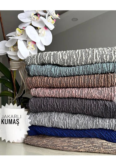 StarMall Jakarlı Ağaç Koltuk Örtüsü, Kanepe Örtüsü, Chester Örtüsü 3311 Takım Pembe