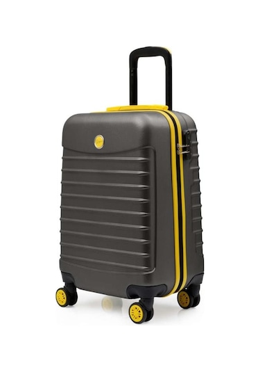 2'li Valiz Seti Orta Boy - Kabin Boy Antrasit 1168 Antrasit