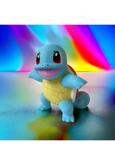 Squirtle Pokemon 3d Figürü