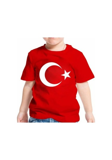 Bayrak Tişört Ayyıldız Tişört Bayraklı Tişört