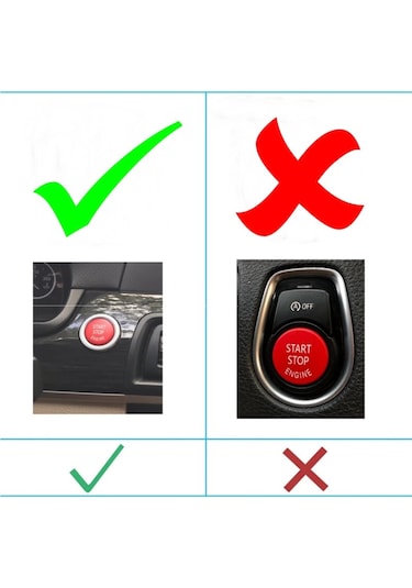 Bmw F10 Start Stop Düğme Kırmızı (467726410)