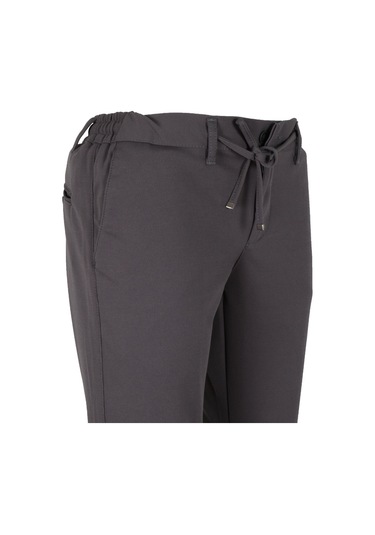 Erkek Jogger Pantolon Bel Bağcıklı Dar Kesim Rar01348 Gri