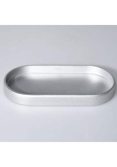 Grooved Banyo Seti   Gümüş