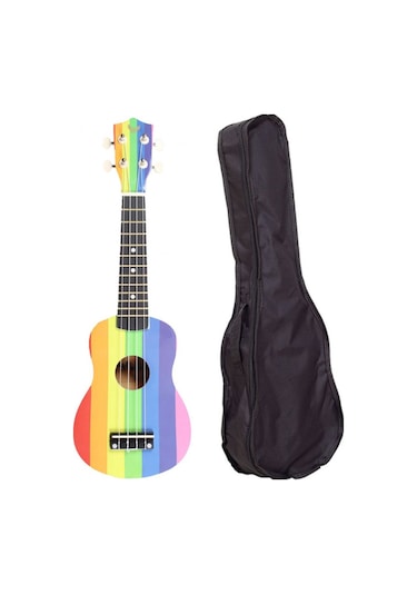 Angel Auk21-csl Soprano Ukulele Kılıflı