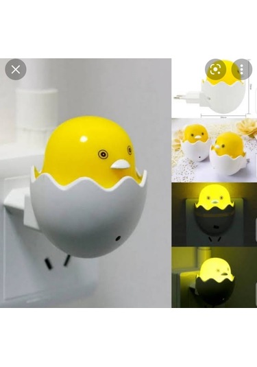 Civciv Led Gece Lambası Beyaz - Sarı