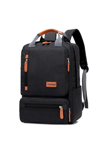 Taoleqi T608 Laptop Notebook Sırt Çantası Siyah