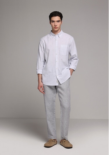 Colin's Colins Regular Fit Orta Bel Düz Paça Erkek Gri Pantolon Cl1079999 Q1.v1 Gra