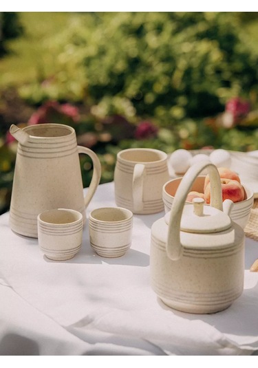 Sl Home Seramik Bardak Seti 2'li, 150 Ml 235993930 Bej