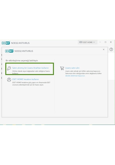 Eset Nod32 Antivirüs / Internet Security / 2022