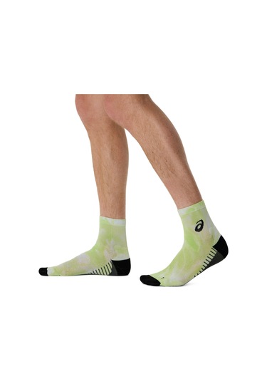 Asics Performance Run Quarter Sock Unisex Yeşil Koşu Çorabı 3013b016-302 Yeşil