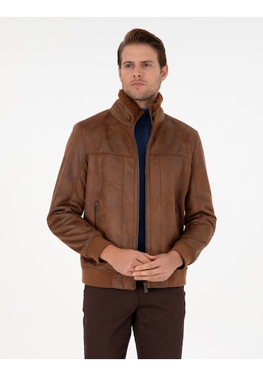 Pierre Cardin Erkek Taba Deri Mont-kaban 50300557-880 Taba