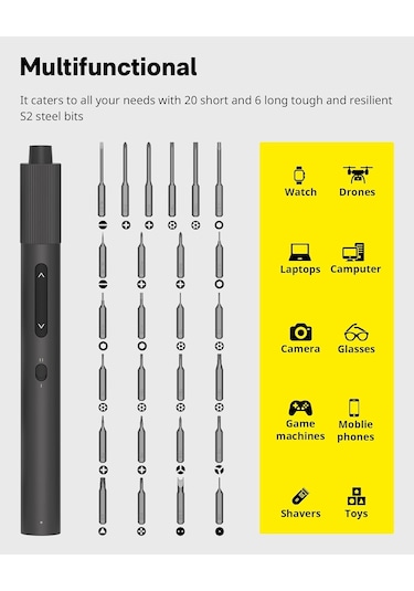Hoto QWLSD012 Pro Hassas Tornavida Seti