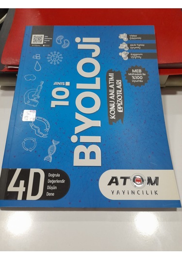 Atom 10.sınıf Biyoloji Soru Bankası