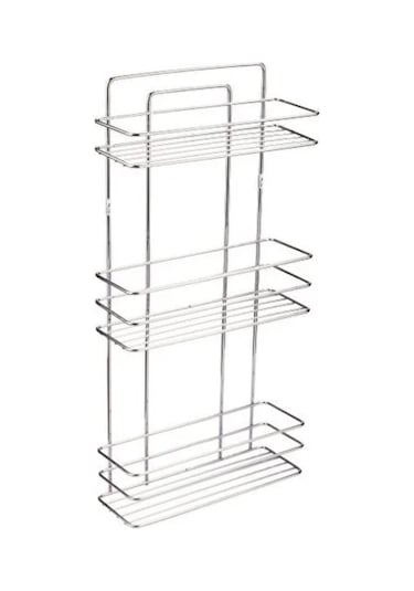 Decorev 5929 Şampuanlık Kristal Lamalı Üç Katlı Krom Çok Renkli