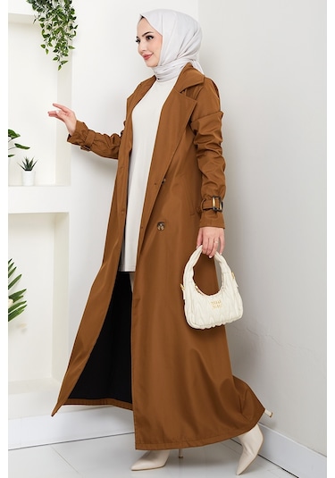 Tam Boy Su Geçirmez Trenç 1596 - Taba Taba