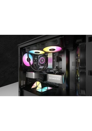 Corsair İcue H100i Elıte Lcd Xt Display 240mm Liquid Cpu Soğutucu