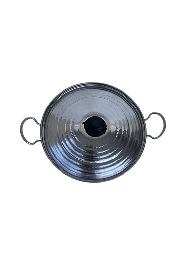 Yemek Pişirme Tavası Kapaklı 30 Cm'lik-79 Çelik