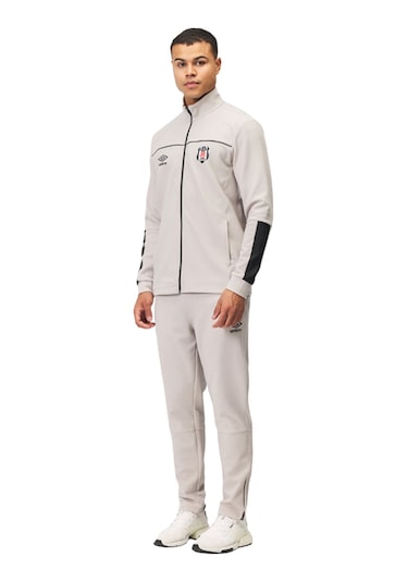 Beşiktaş Lisanslı Umbro 25/26 Sezon Alt-üst Gri Eşofman Takımı Gri Açık