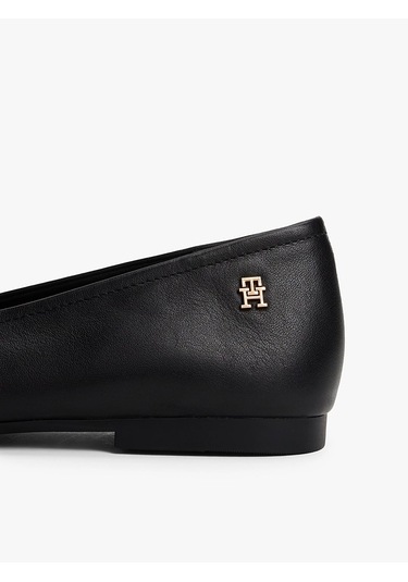 Tommy Hilfiger Kadın Babet Ayakkabı Fw0fw08830bds Siyah