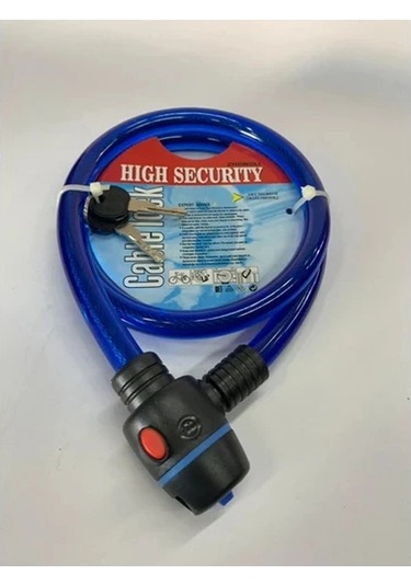 Çankaya Bisiklet Kilidi Kalın 15mm 100cm Renkli