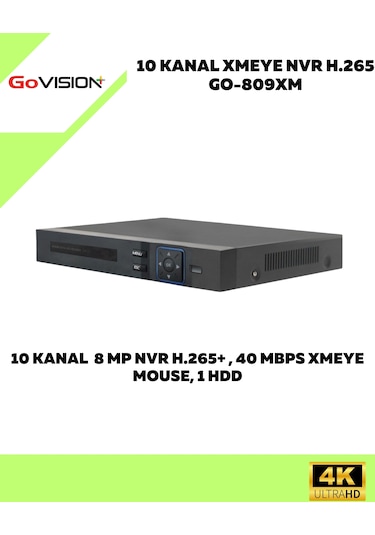 Go Vision 8'li 5mp 4k Ultra İp Kamera Seti
