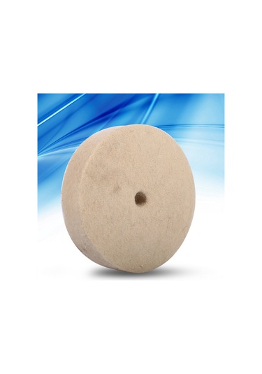 Yaozixa Metal Ve Cam İçin Kaliteli Yün Fırça, 100x25mm, Uzun Ömürlü, Kolay Kullanım, İnce Parlatma