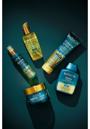 Bioxcin Keratin & Argan Onarıcı Saç Bakım Kremi 250 ml  -  Yıpranmış Ve Hassas Saçlar