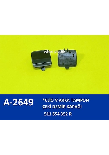 Ayhan Arka Tampon Çeki Demir Kapağı Clio V IS00-AYHAN A2649