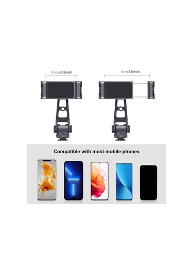 Homyl Kameralı Telefon Soğuk Yuva Tutucu Montaj Adaptörü 15cmx10cmx4cm